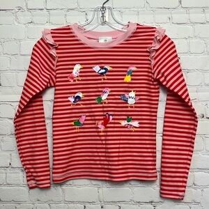 Hanna Andersson Striped Long Sleeve Rashguard Top